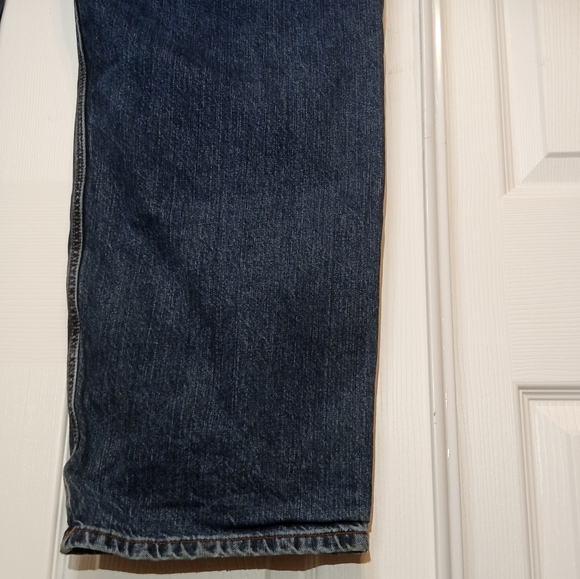 Carhartt Big Mens Denim Relaxed Fit Jean in Color Bay BD5119-M Size 48 x 32 EUC - Picture 9 of 15